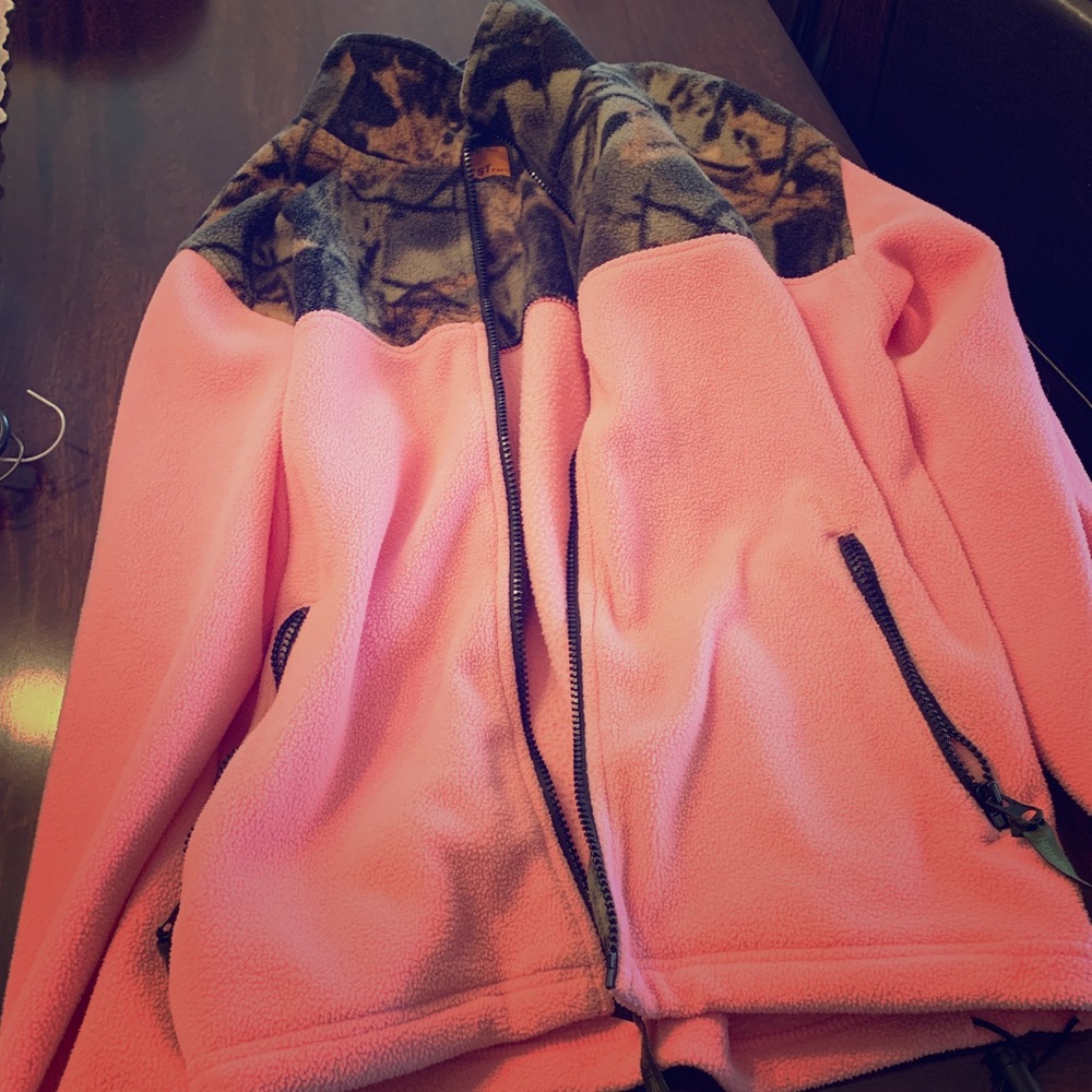Pink camo jacket